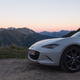 Mountain sunset, featuring Out, but with a W’s answer.